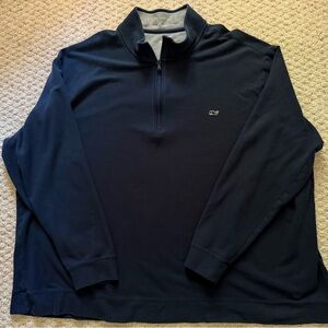 Vineyard Vines Mens Quarter Zip 5XB washed